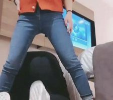 【悦主大人】短靴原味棉袜超强羞辱 bf6756