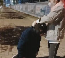【多多】大马路上反绑起来狠虐 bf7256