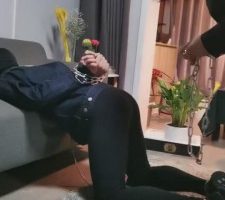 【乐姐】家奴隔离回来奴性训练强化 bf9008