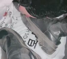 【初见】模特超脏长靴强迫狗舔 bf12033