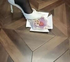 【沐阳大小姐】踩踏喂食狗奴专场 bf16744
