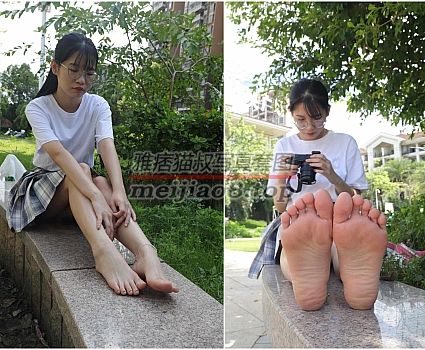 [Pary学生模拍]003 大学生婉萍的雪白美脚