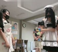 【礼礼大人&悠蔻大魔王】老板教训双女仆反被调成狗（双视角）bf18000