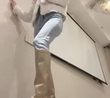 【花椒】长靴脸部摧残 bf20669