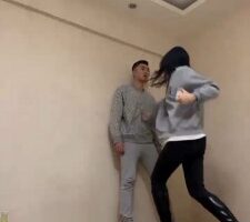 【年华S】素人长靴碾压/头压垃圾桶/踩踏踢打 bf24177