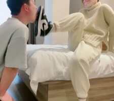 【晨希】AJ小姐姐调狗舔鞋闻脚 bf24322