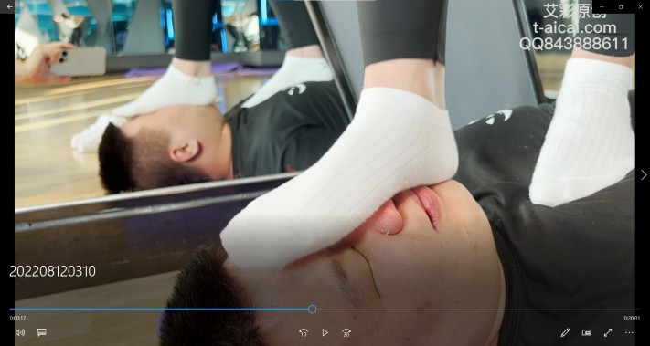 白袜美女教练健身房的残酷制服训练 YC-230415-2