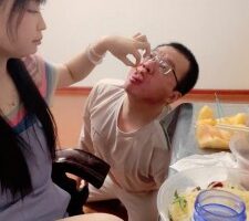 【申小悦】家奴伺候吃饭喂食/升水 bf27776