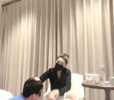 【妆主大大】白领高跟调-鞋抽耳光/舔泥巴脏靴底  JS23050911