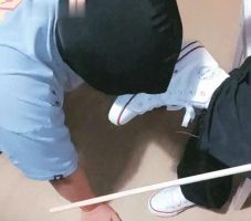 【奶味小仙女】帆布鞋跳踩/骑马/吃鞋垫面包/插嘴舔脚上酸奶 bf30038