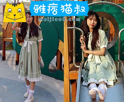 [初夏女神]NO.002 雪糕~法式复古连衣裙搭36码白皮鞋