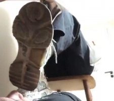 【无所吊谓】强制闻汗脚-肉丝+白袜走了一天 bf30583