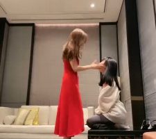 【美美子】母畜-奴下奴-踩踏/白袜塞嘴/喂口水/桌下伺候 bf30750