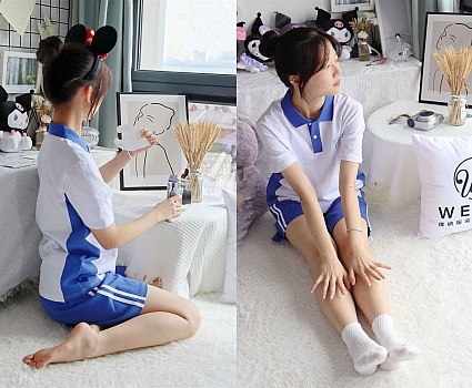 [觅芙少女]NO.002 怀念17岁的校服与蝉鸣交织的夏天