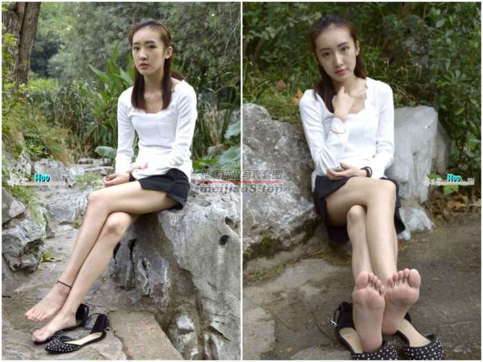 [赤足者]No.022 莉莉 短裙足秀