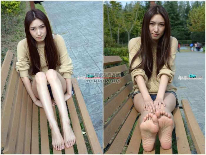 [赤足者]No.030 户外热裤玉足 海伦