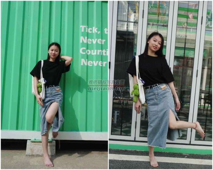 [Pary学生模拍]036 莹莹赤脚游玩创意产业园