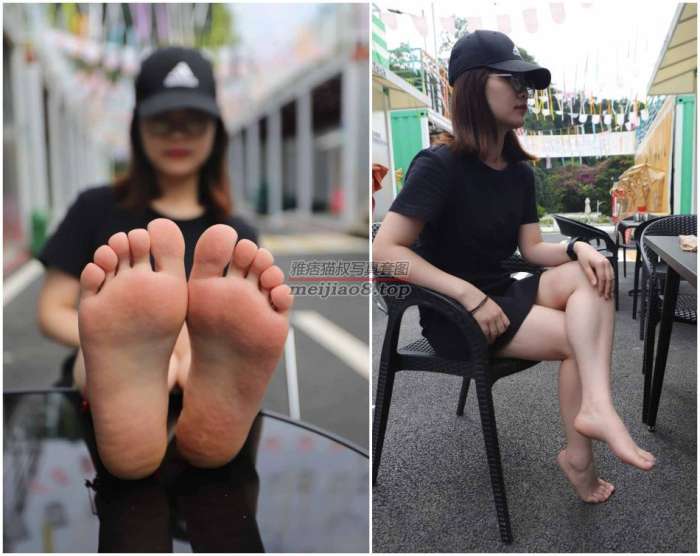 [Pary学生模拍]008 新模琳琳从运动鞋里拿出来的原味小白脚