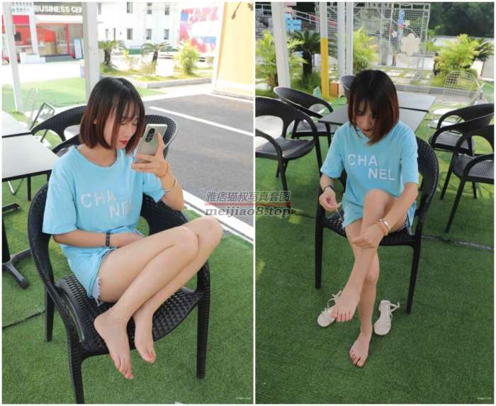 [Pary学生模拍]012 小燕的美脚+凉鞋美脚