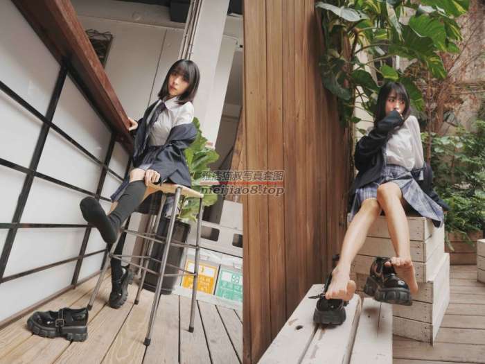 [Limerence]子子 JK小腿袜到裸足的偷窥视角