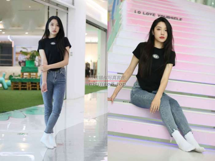 [织梦映像]大家闺秀白袜美女