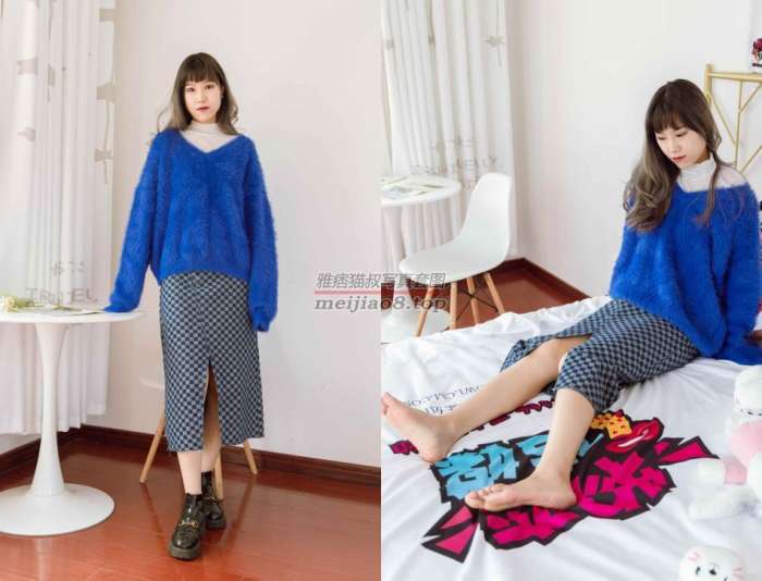 物恋传媒 NO.1507 依依-蓝色情怀