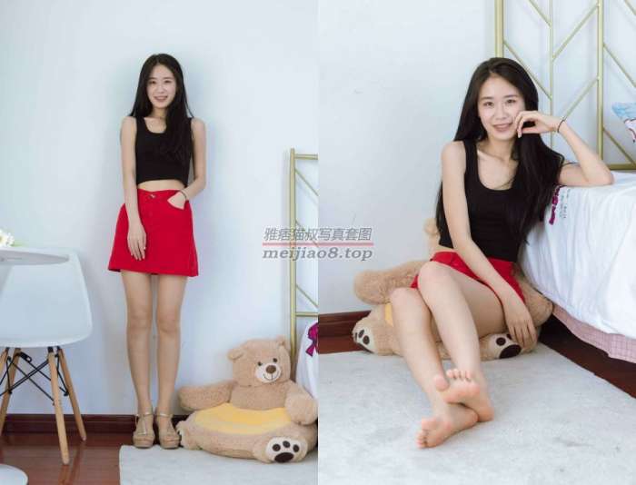 物恋传媒 NO.1464 菜菜-红与黑