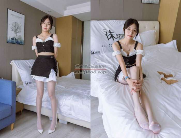 [袜啵啵]235期 小甜豆-两双高跟鞋、白丝