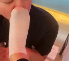 【汐言】运动后原味鞋袜辱/脚踩喂食 JS23091803