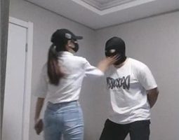 【美娜格格】暴力专场-耳光/提档/帆布鞋踩/揪耳朵 bf34519