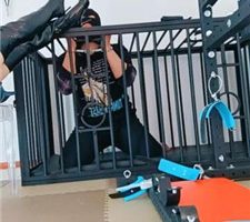 【媚娘】漏斗灌圣水/长靴踩踏/狗笼枷锁囚禁 bf35218