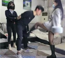 【鱼糯糯】双S-重刑长靴黑丝美腿踢踹 bf36206