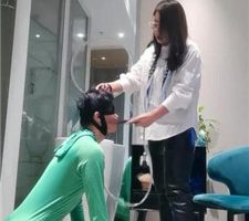 【冷御女王】绿皮狗跪舔长靴 JS231214-12