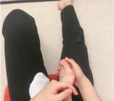 【诗施大大】白袜脚/裸足踩地毯狗 JS240330-7