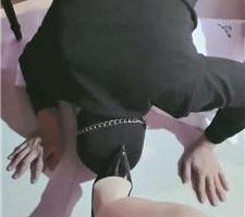 【艳奶奶】美容仪S-高跟肉丝脚恋足舔 JS240409-21