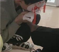 【甜音】运动女神暴力踢踹/闻臭鞋袜/蹂躏狗脸/骑马 JS240414-6