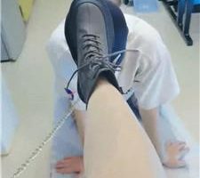 【月色】脏短靴踩虐/清理脏鞋底/闻鞋窝 JS240416-12