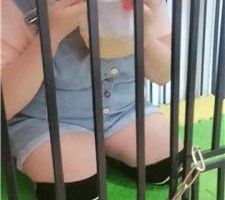 【凌儿女神】小三母狗囚禁狗笼/全体重踩踏 JS240504-15