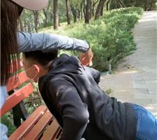 【苒溪】户外开发路人做狗 JS240515-1