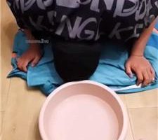 【汤圆】伺候沐足-赏赐耳光 JS240629-8