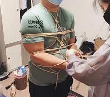 【霸王花】羞涩女主体验绳艺乐趣 JS241112-68