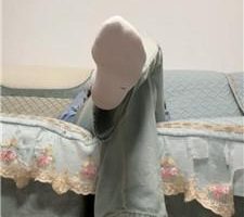 【子熙大人】近距离-毛拖鞋臭脚丫踩地毯奴 JS241118-5