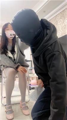 【桃子老师】桃子老师今天的灰丝真性感 JS241208-42