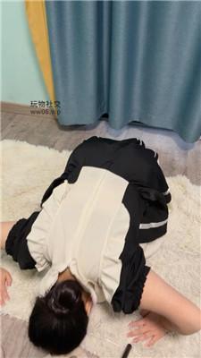 【沐沐大大】品尝原味玉足/自己抽耳光 JS241210-19
