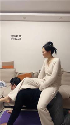【埋汰】玉足蹂躏踩狗脸/骑马胯下辱 JS241224-13