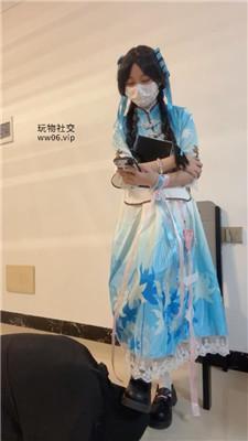 【甜恬】cos西施女神-用脚玩太监 bf49405