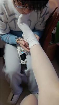 【广西木木】洛丽塔S-小白鞋白袜踩哥哥 JS250118-7