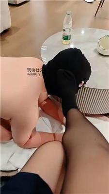 【喵喵大王】棉袜黑丝脚闻舔/骑马 JS250127-4
