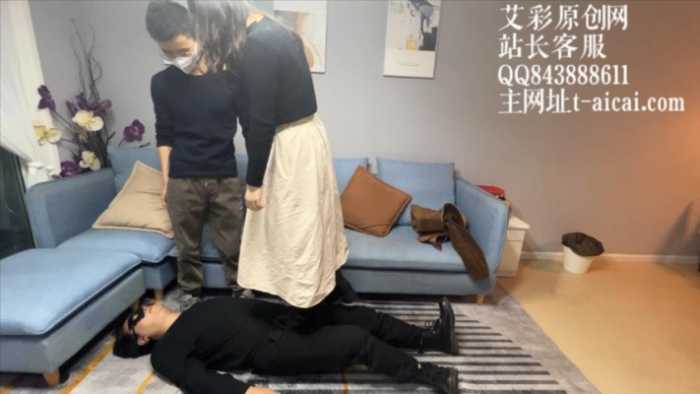 【子怡】情侣主调教，极度羞辱 YC-211213-4