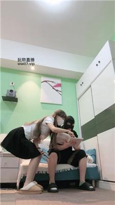 【鹿可】剧情-白丝学生主虐老师狗 bf50834